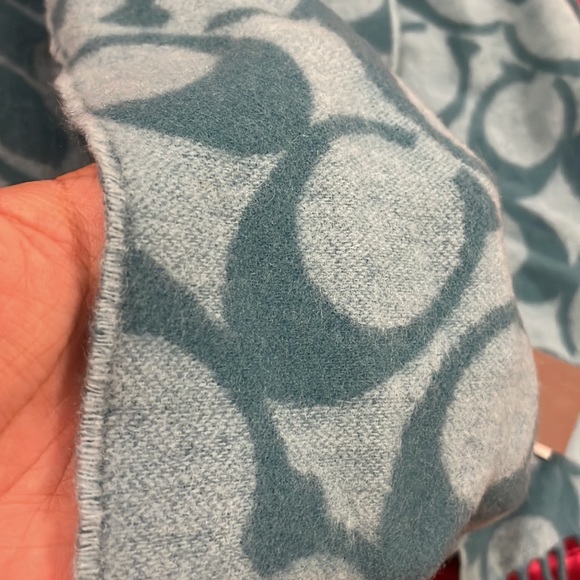 Coach Wool Scarf - Picture 5 of 8